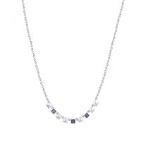 Collana Rosato Donna in Argento Zirconia RZCU68 - RZCU68